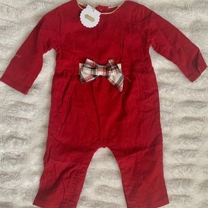 Mud pie corduroy one piece size: 3-6 months